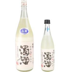 金鼓 伝承水もと仕込み　濁酒　生（春夏バージョン）